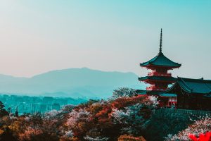 Kyoto, Japan: most romantic valentine's day getaways